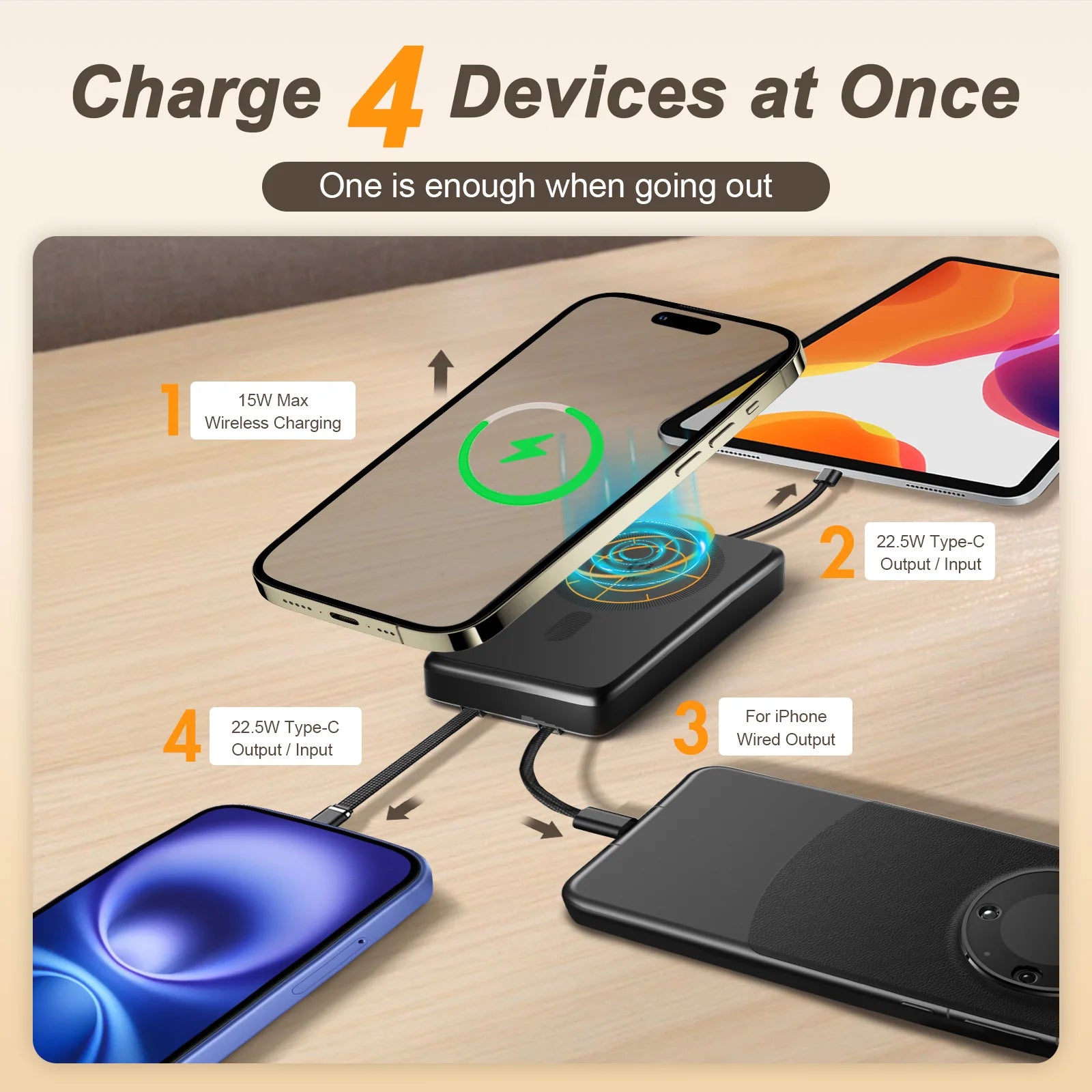 Magnetic Wireless Fast Charger