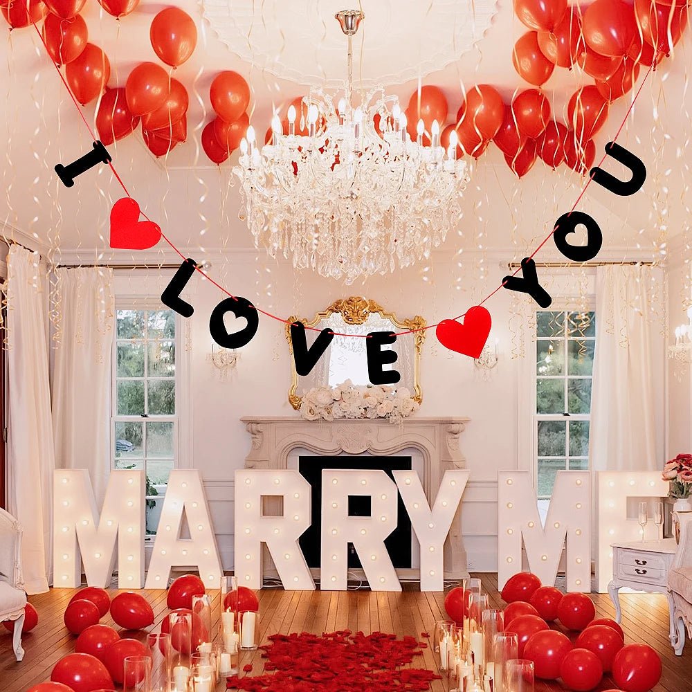 'I LOVE YOU' Letter Pendant Ornaments - Awesam Goods