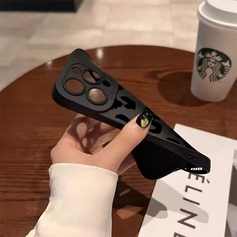 Leopard Design Protective Phone Case