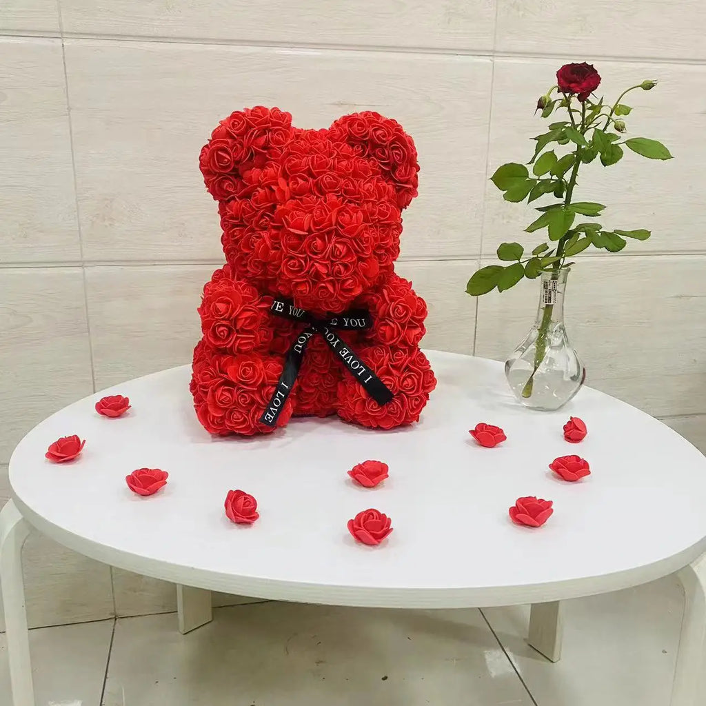 Rose Teddy Bear Valentine's Day Gift