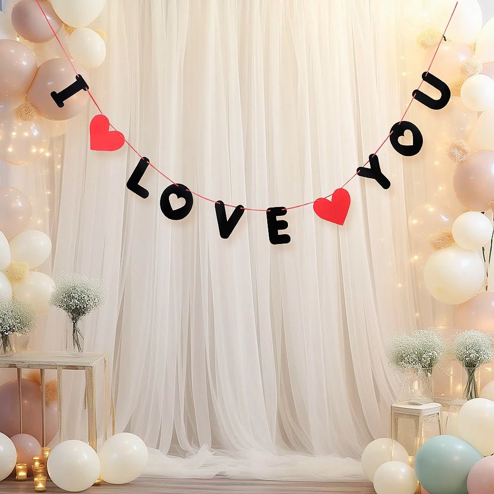 'I LOVE YOU' Letter Pendant Ornaments - Awesam Goods