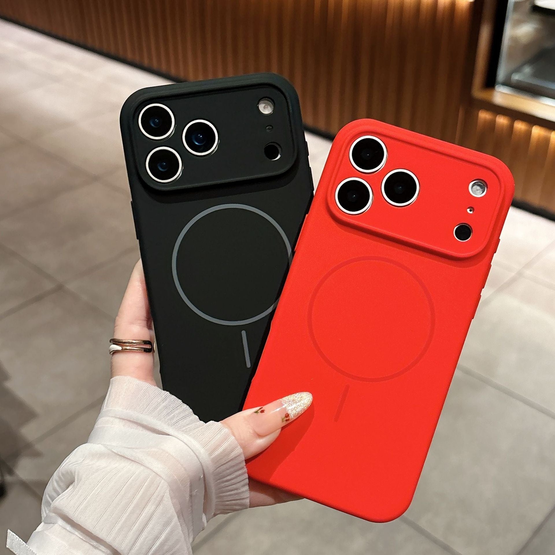 Magnetic Silicone Phone Case