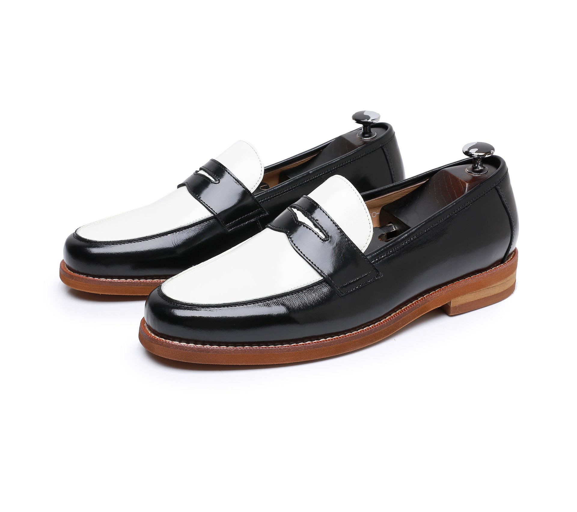 Men's Retro Leather Loafers