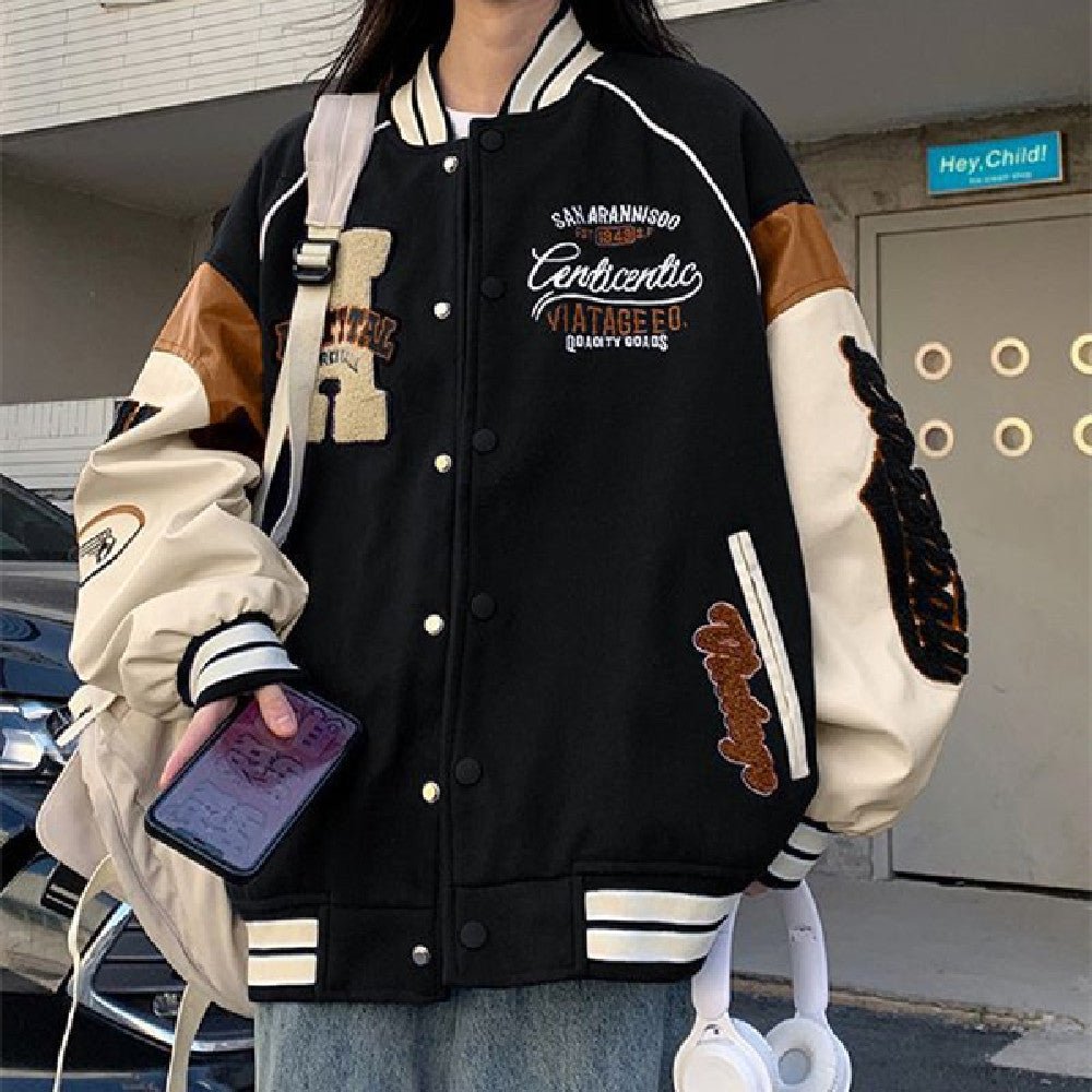 Women's Loose Leisure All - matching Coat Jacket - Awesam Goods