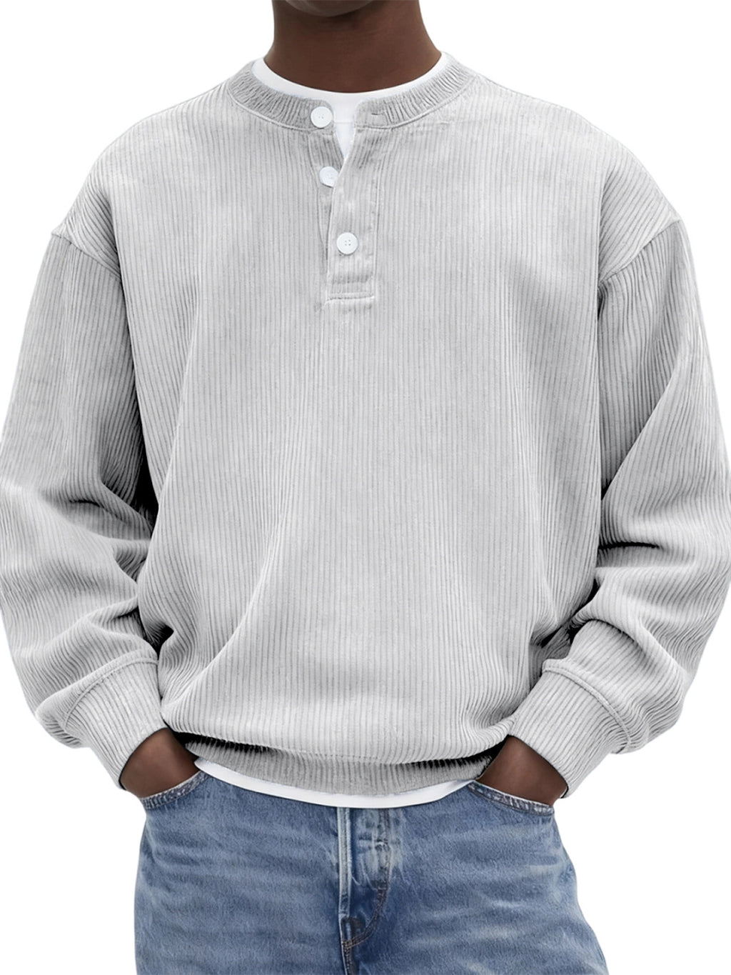 Corduroy Ribbed Pullover
