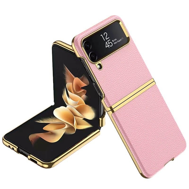Z Flip4 Leather Phone Case - Awesam Goods