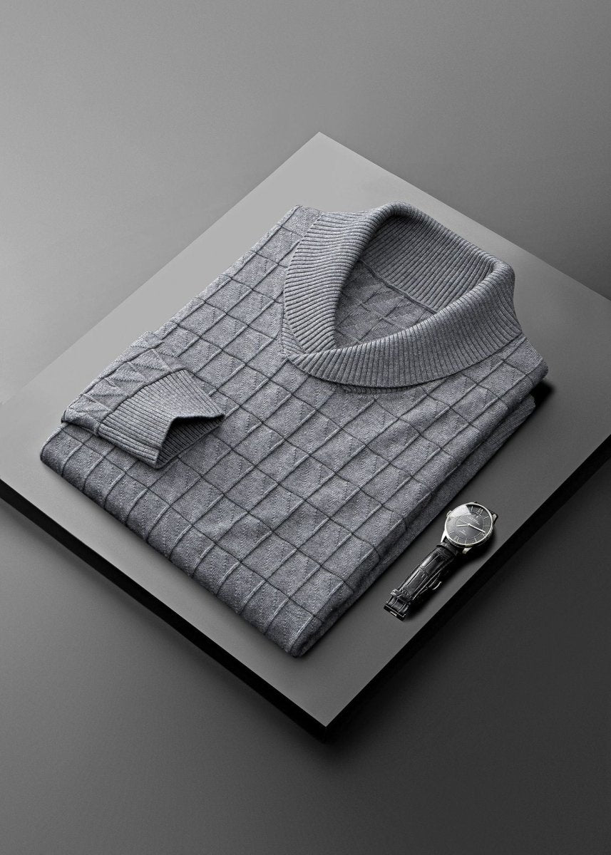 Men's Warm V - neck Sweater Sweater - Awesam Goods