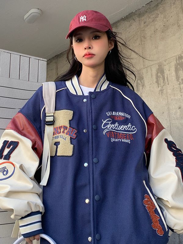 Women's Loose Leisure All - matching Coat Jacket - Awesam Goods