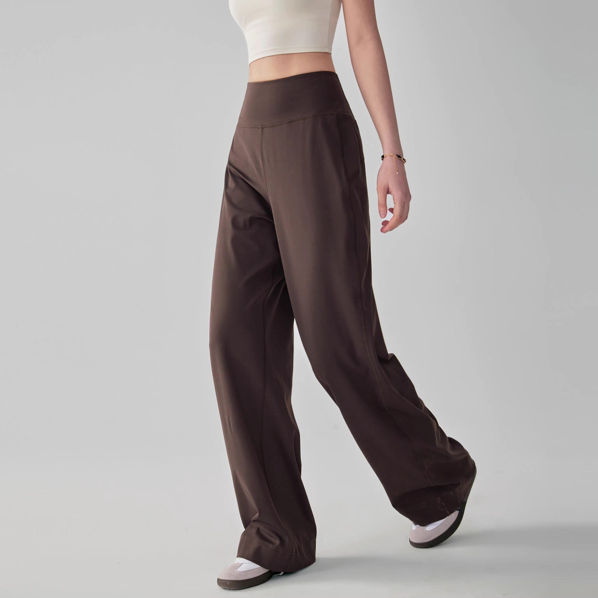 Wide Leg Training Trousers
