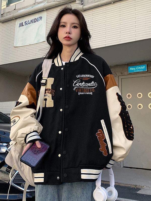 Women's Loose Leisure All - matching Coat Jacket - Awesam Goods