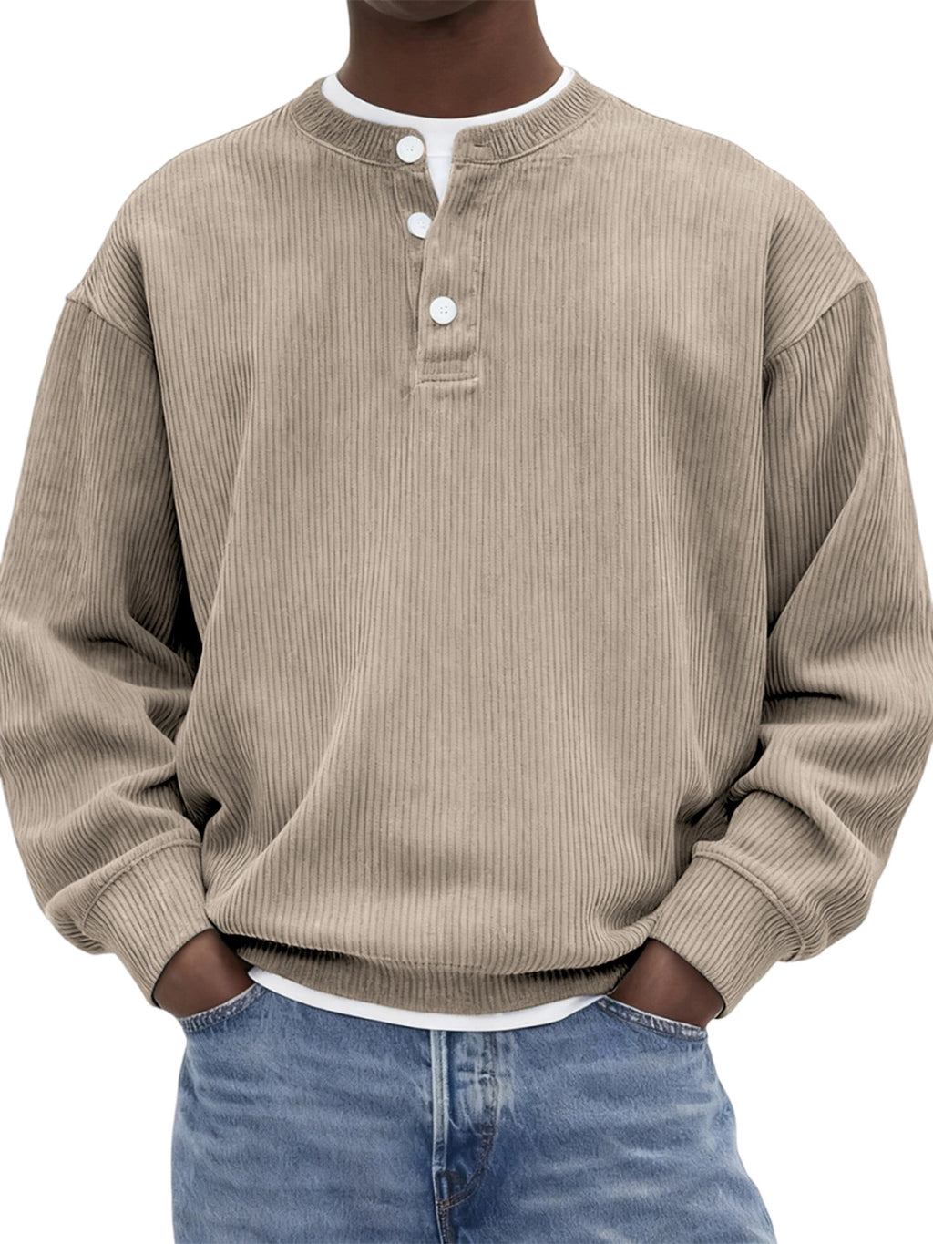 Corduroy Ribbed Pullover
