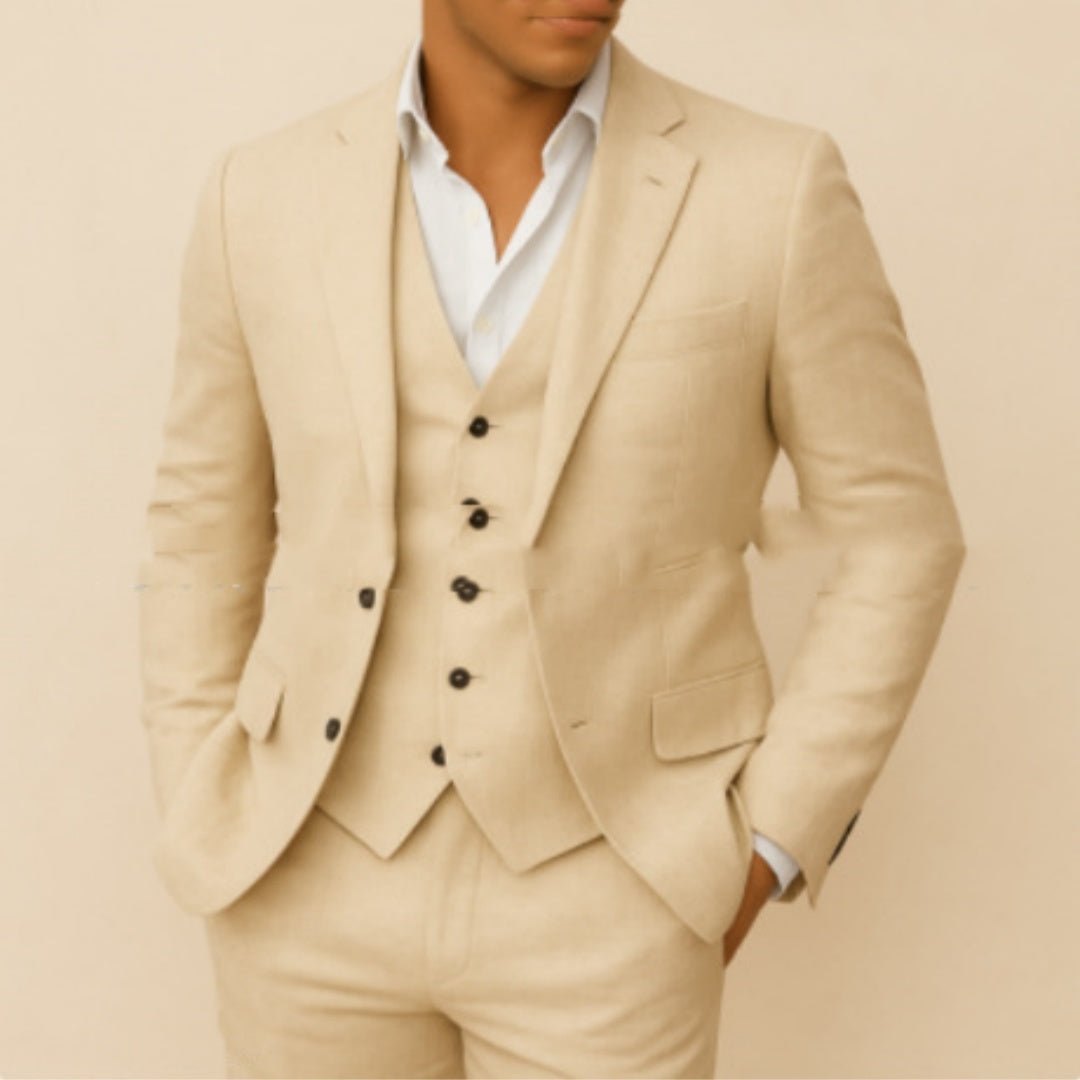 Men's Business Three - piece Suit - Awesam Goods
