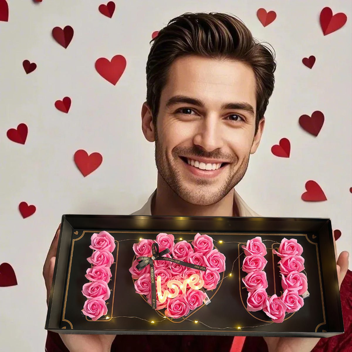 Rose Flower Gift Box - Awesam Goods