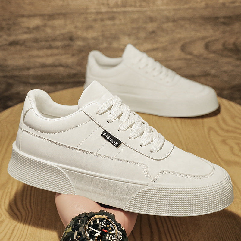 Suede Lace-Up Trainers
